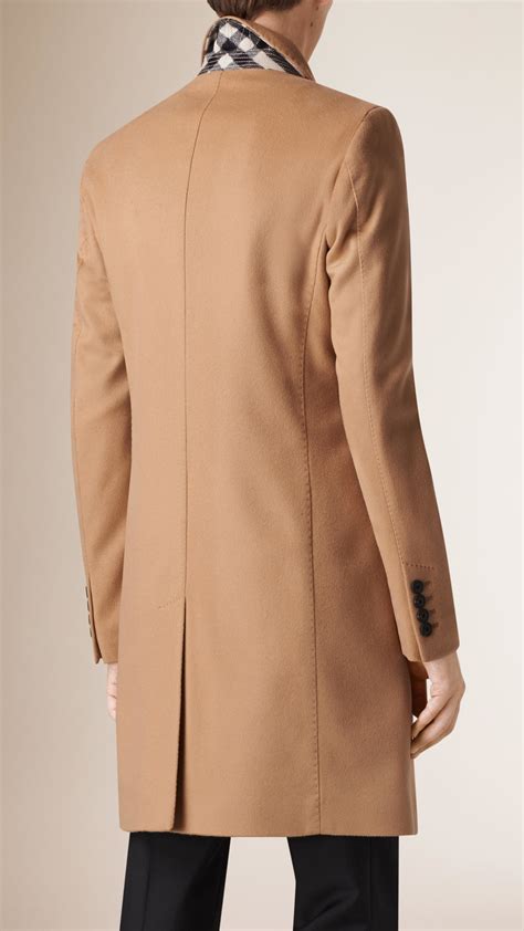 burberry camel coat men|burberry cashmere overcoat.